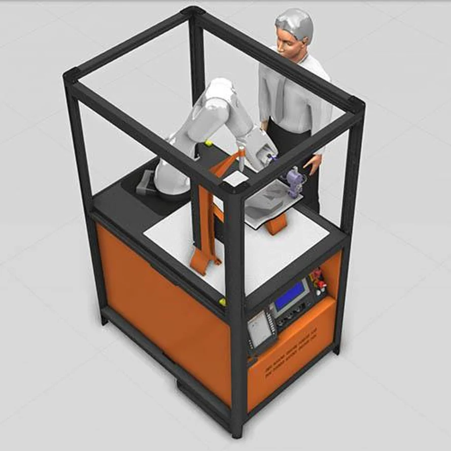 Учебная роботизированная ячейка KUKA